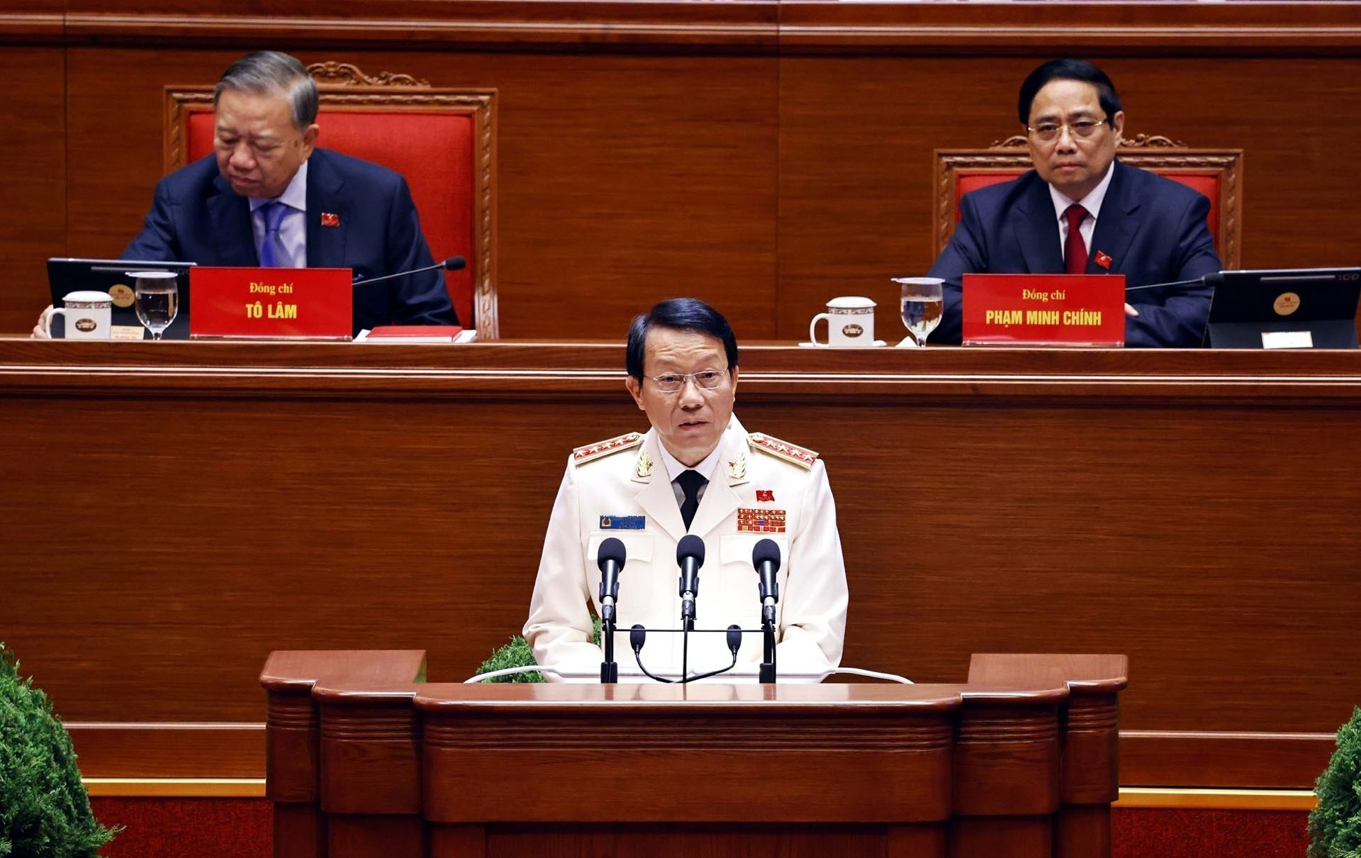 Công tác Công an thực hiện 3 mục tiêu chiến lược của Đảng